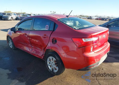 2014 Kia Rio Lx from USA, damaged, VIN KNADM4A32E6377016